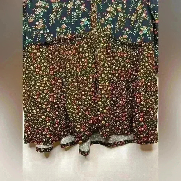 Anthropologie Mauve Marlie Button-Front Chambray Tunic, sz medium - Picture 11 of 11